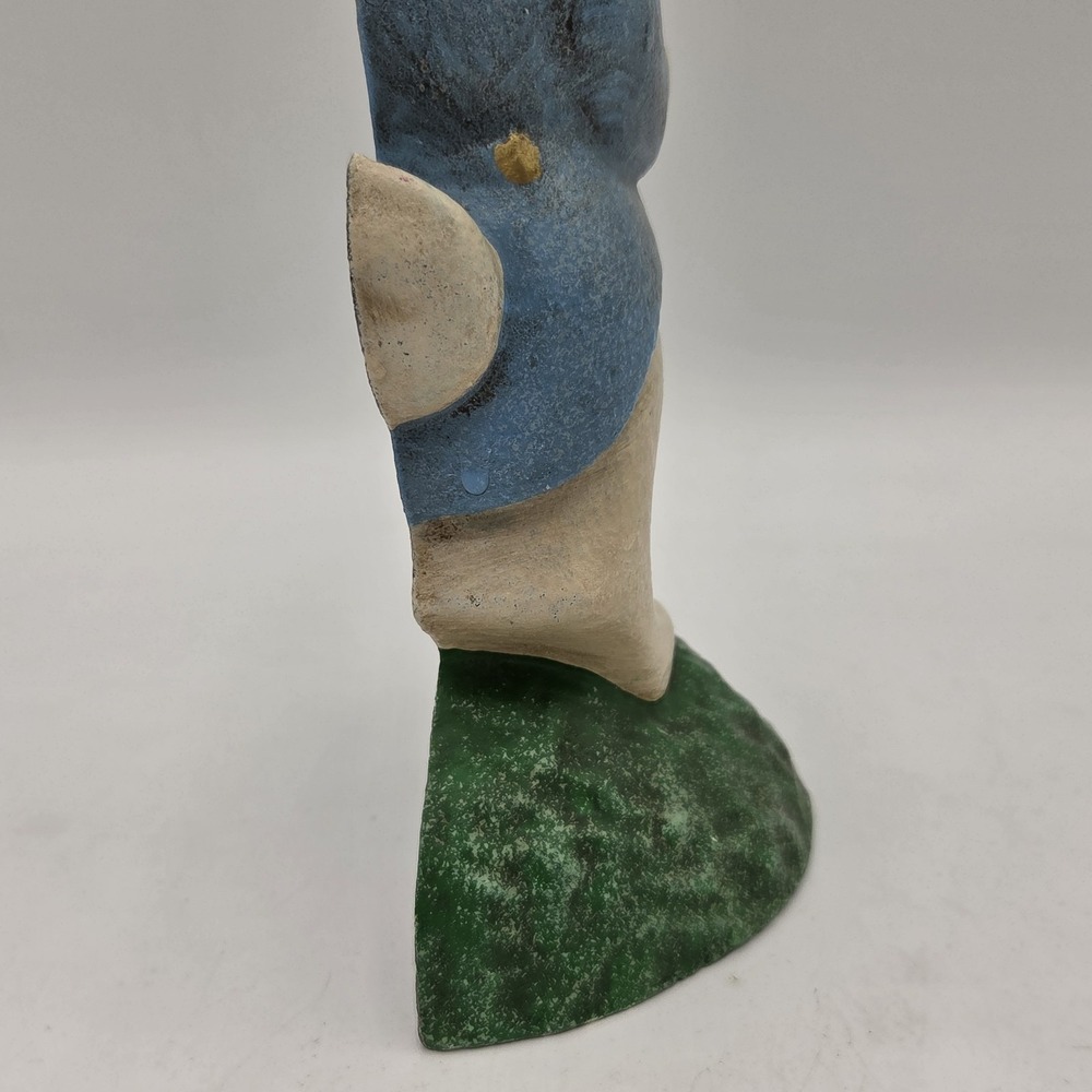Midwest Importer Cast Iron Bunny Doorstop Alice In Wonderland White Rabbit Heavy - Picture 9 of 11